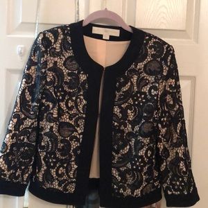 Beautiful crocheted jacket.